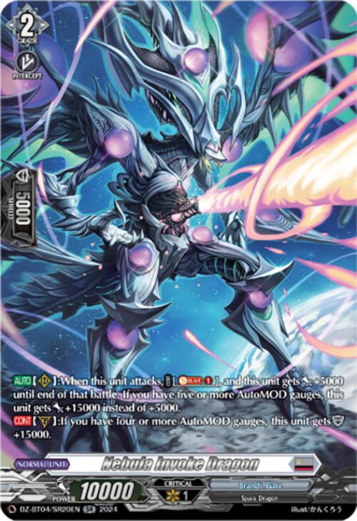 Nebula Invoke Dragon (DZ-BT04/SR20EN) [Destined Showdown]