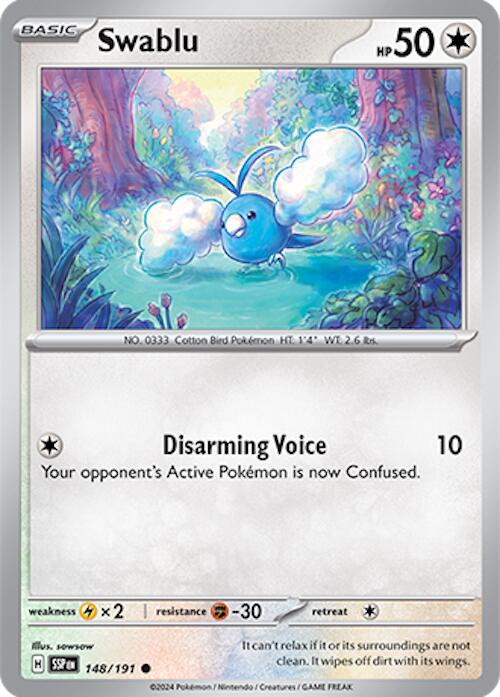 Swablu (148/191) [Scarlet & Violet: Surging Sparks]