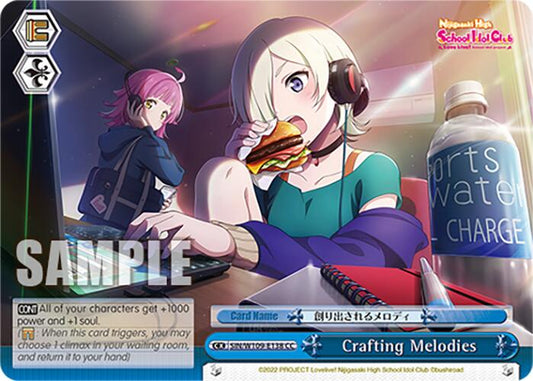 Crafting Melodies (SIN/W109-E138 CC) [Love Live! School idol festival 2 MIRACLE LIVE!]