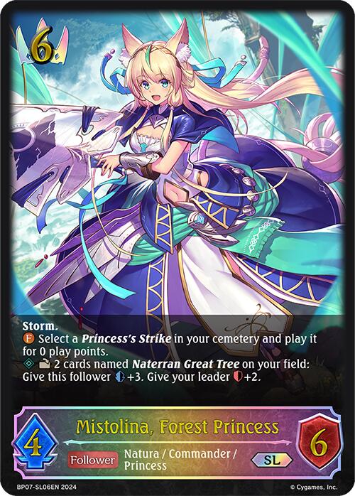 Mistolina, Forest Princess (BP07-SL06EN) [Verdant Steel]