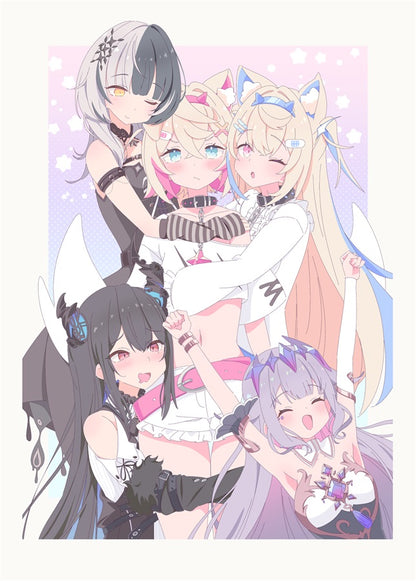 Artbook: Hololive - FUWAMOCO-chan is too cute!! by hinatahirune