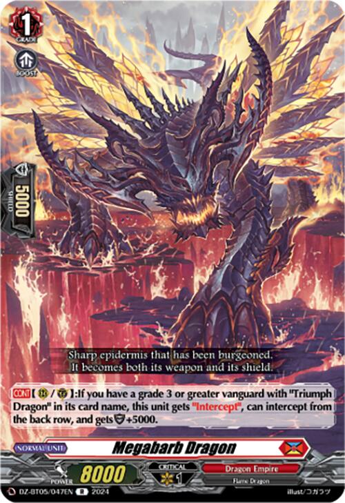 Megabarb Dragon (DZ-BT05/047EN) [Omniscient Awakening]