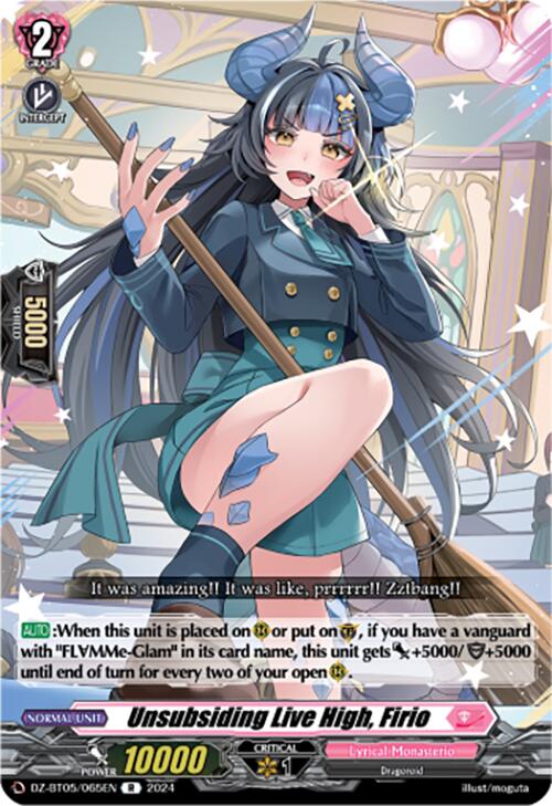Unsubsiding Live High, Firio (DZ-BT05/065EN) [Omniscient Awakening]