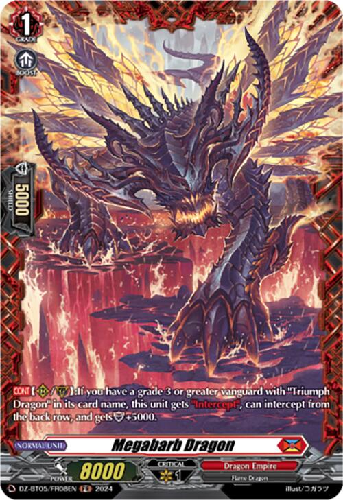 Megabarb Dragon (DZ-BT05/FR08EN) [Omniscient Awakening]