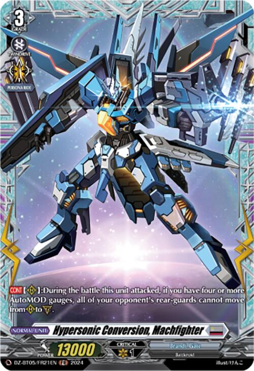 Hypersonic Conversion, Machfighter (DZ-BT05/FR21EN) [Omniscient Awakening]