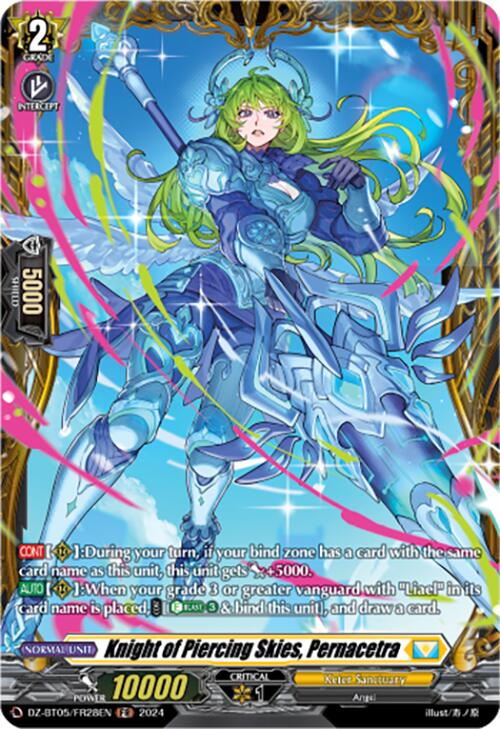Knight of Piercing Skies, Pernacetra (DZ-BT05/FR28EN) [Omniscient Awakening]