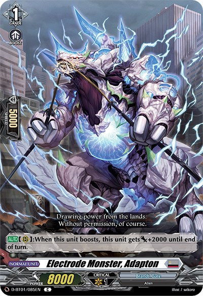 Electrode Monster, Adapton (D-BT01/085EN) [Genesis of the Five Greats]