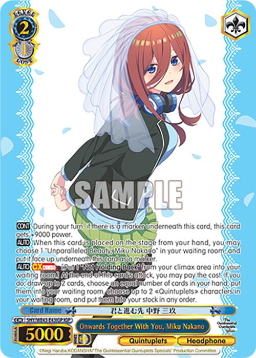 Onwards Together With You, Miku Nakano (5HY/WE43-E43IGP IGP) [The Quintessential Quintuplets Specials Premium Booster]