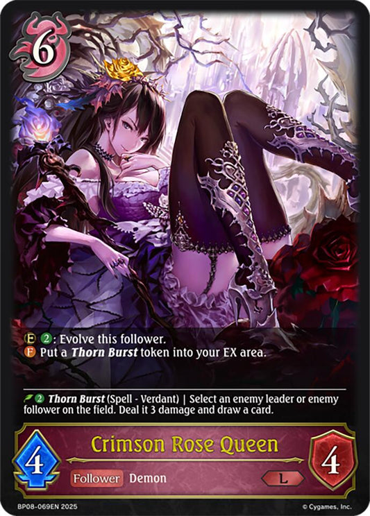 Crimson Rose Queen (BP08-069EN) [Alterchaotica]