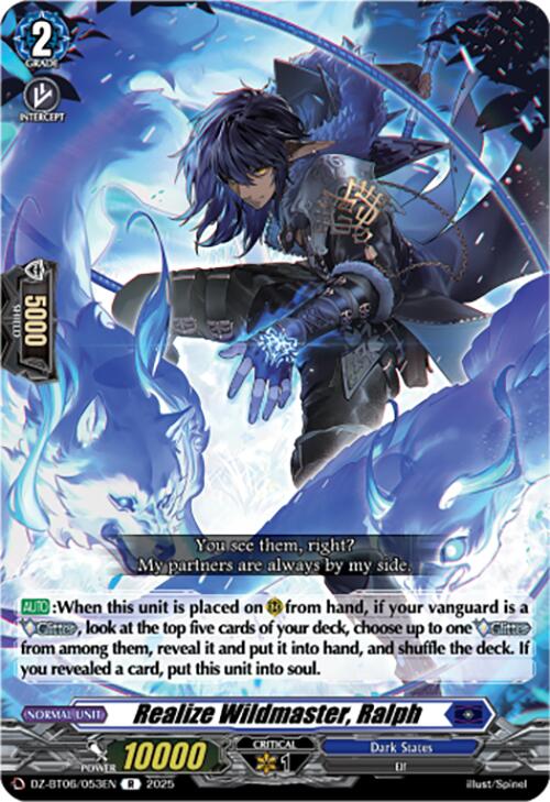Realize Wildmaster, Ralph (DZ-BT06/053EN) [Generation Dragenesis]