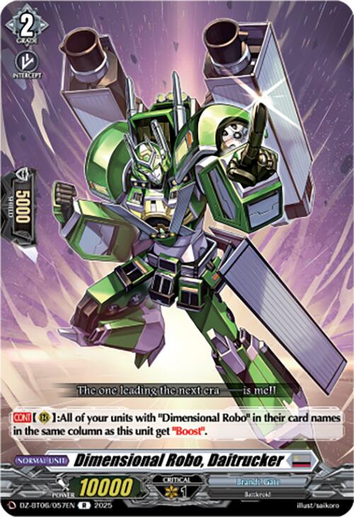 Dimensional Robo, Daitrucker (DZ-BT06/057EN) [Generation Dragenesis]