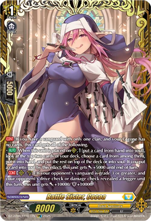 Battle Sister, Cocoa (DZ-BT06/FFR11EN) [Generation Dragenesis]