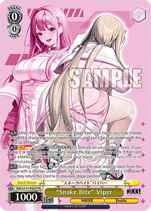 "Snake Bite" Viper (NIK/S117-PE02 PR) [GODDESS OF VICTORY: NIKKE]
