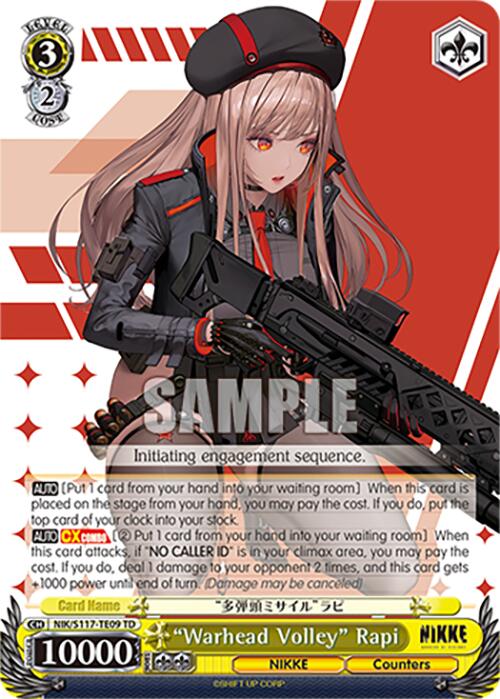 "Warhead Volley" Rapi (NIK/S117-TE09 TD) [GODDESS OF VICTORY: NIKKE]