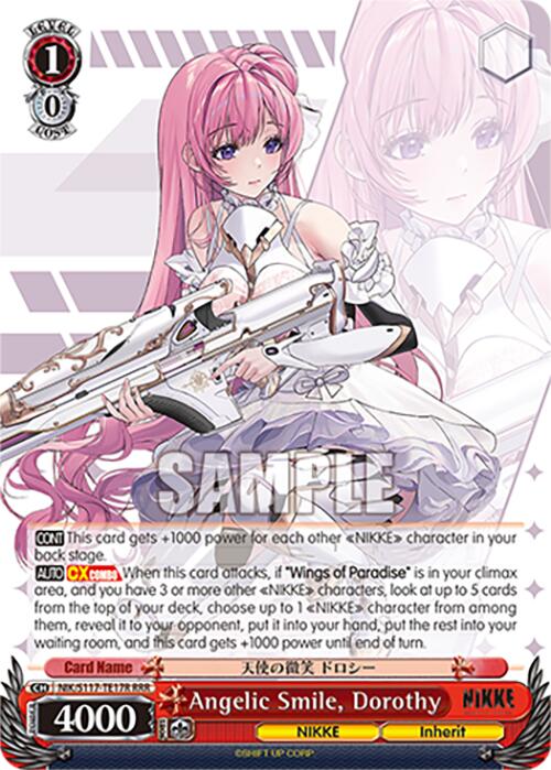 Angelic Smile, Dorothy(NIK/S117-TE17R RRR) [GODDESS OF VICTORY: NIKKE]