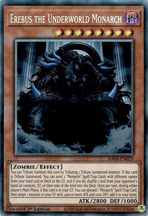 Erebus the Underworld Monarch [RA04-EN019] Collector's Rare