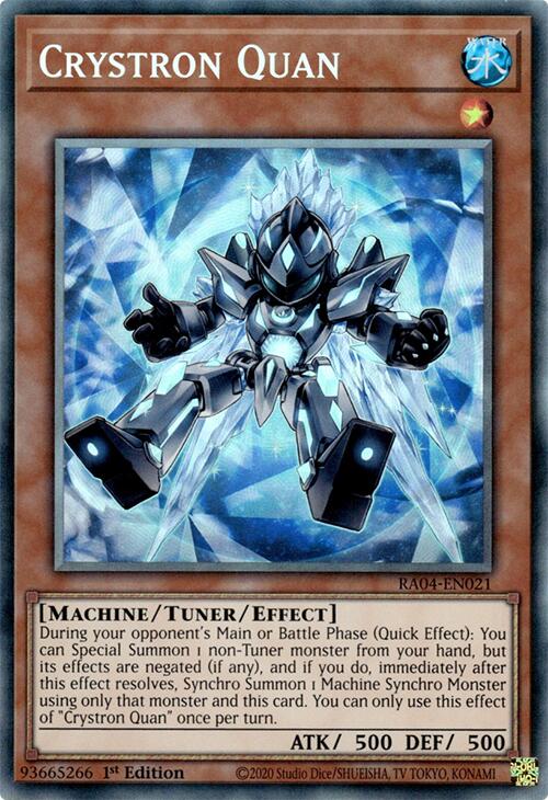 Crystron Quan [RA04-EN021] Collector's Rare