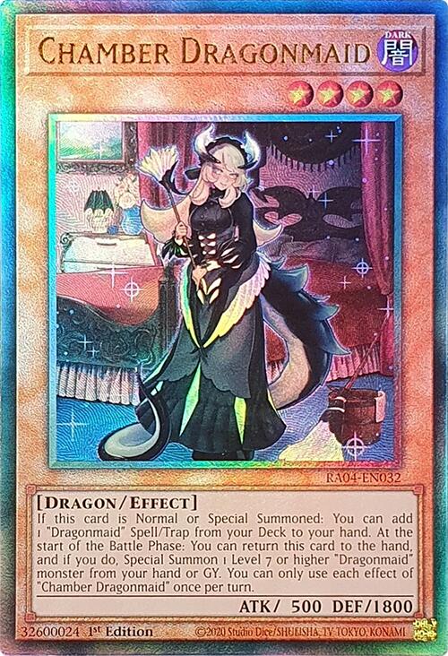 Chamber Dragonmaid [RA04-EN032] Ultimate Rare