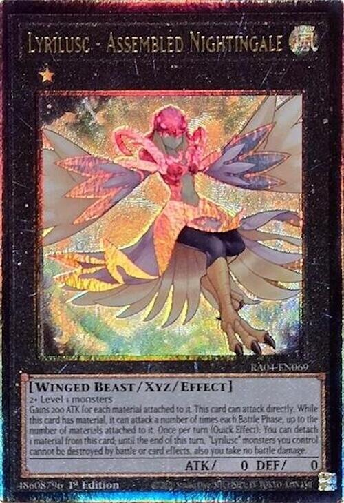 Lyrilusc - Assembled Nightingale [RA04-EN069] Ultimate Rare