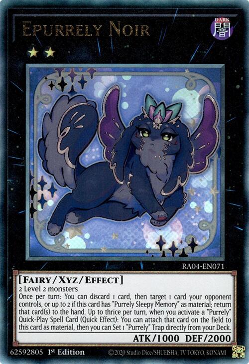 Epurrely Noir [RA04-EN071] Ultimate Rare