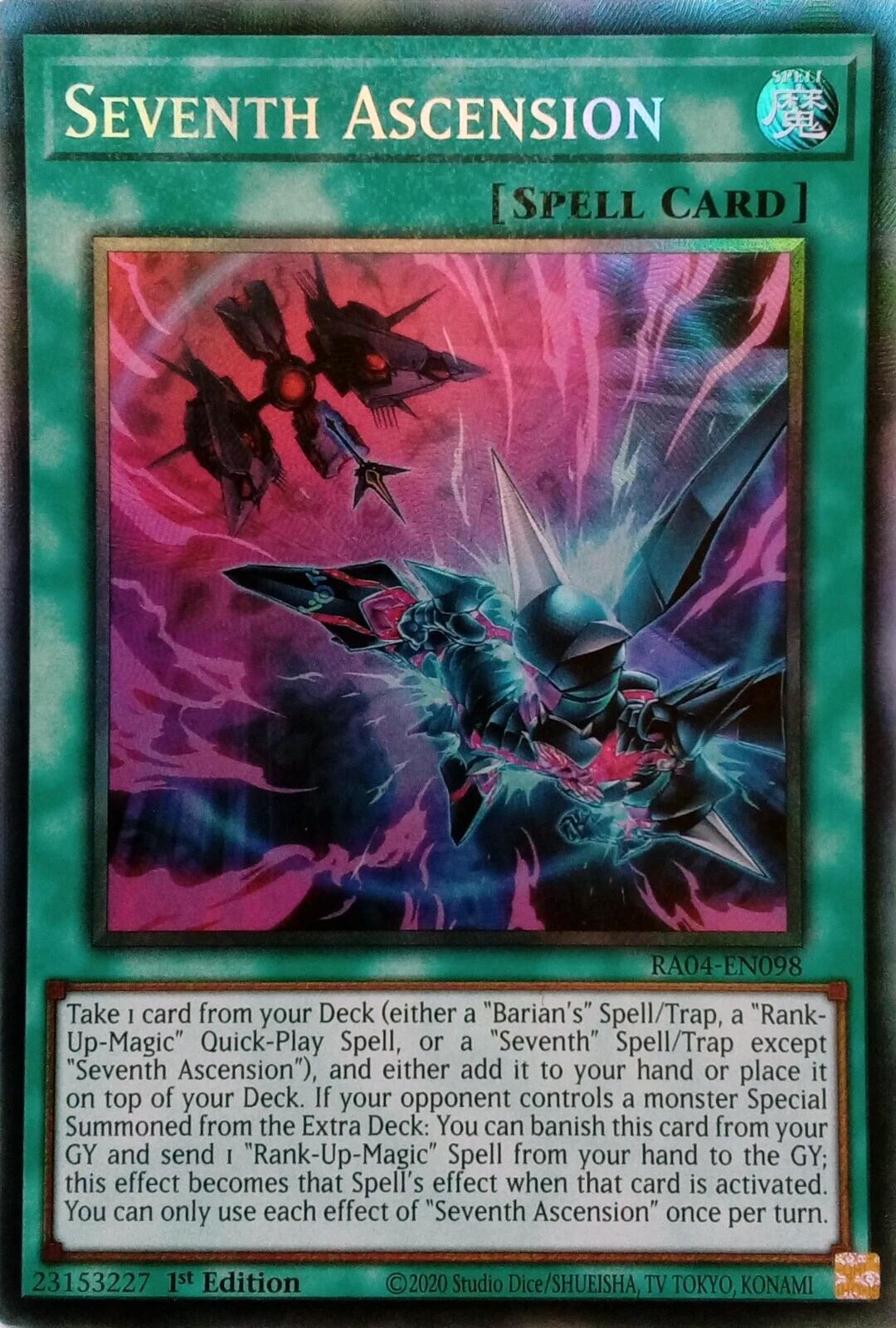 Seventh Ascension [RA04-EN098] Collector's Rare