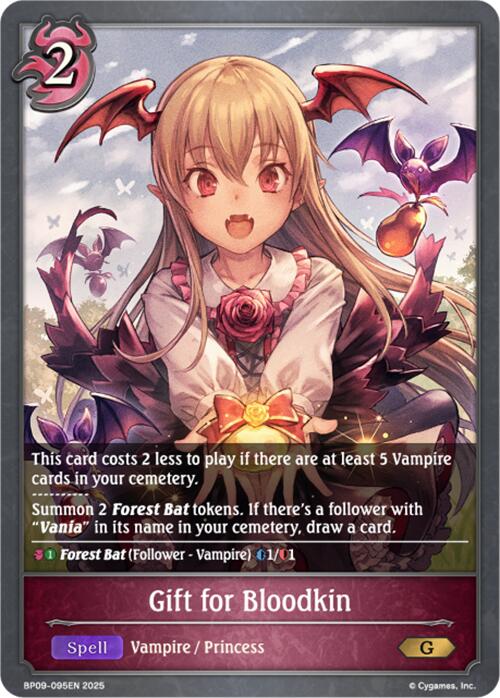 Gift for Bloodkin (BP09-095EN) [Duet of Dawn and Dusk]