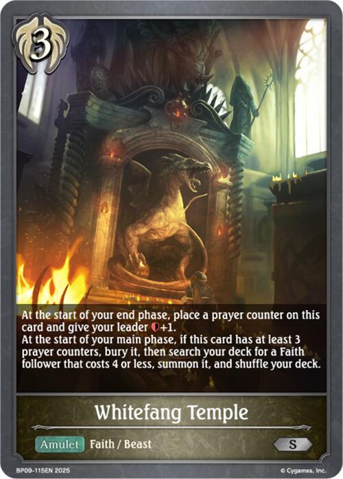 Whitefang Temple (BP09-115EN) [Duet of Dawn and Dusk]