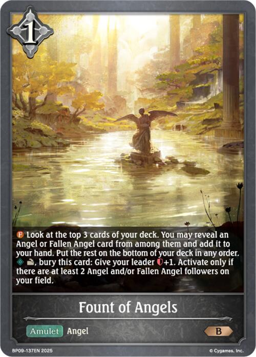Fount of Angels (BP09-137EN) [Duet of Dawn and Dusk]