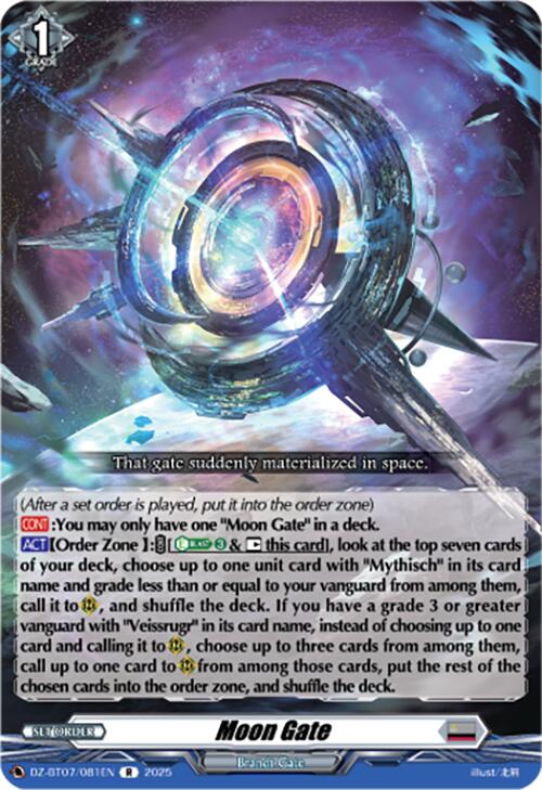 Moon Gate (DZ-BT07/081EN) [DZ-BT07: Moon Fangs & Cerulean Blaze]