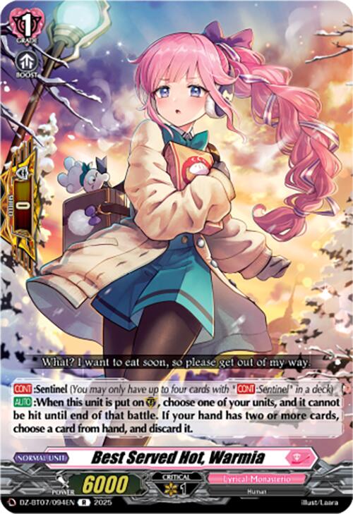 Best Served Hot, Warmia (DZ-BT07/094EN) [DZ-BT07: Moon Fangs & Cerulean Blaze]