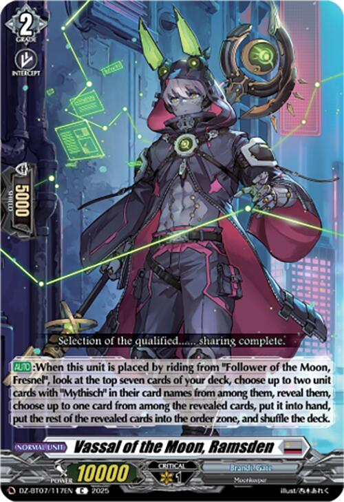 Vassal of the Moon, Ramsden (DZ-BT07/117EN) [DZ-BT07: Moon Fangs & Cerulean Blaze]