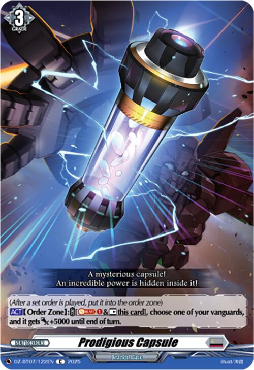 Prodigious Capsule (DZ-BT07/122EN) [Moon Fangs & Cerulean Blaze]