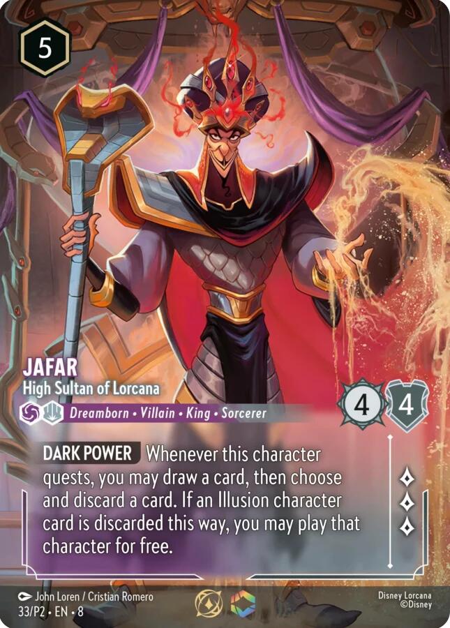 Jafar - High Sultan of Lorcana (Store Championship)
