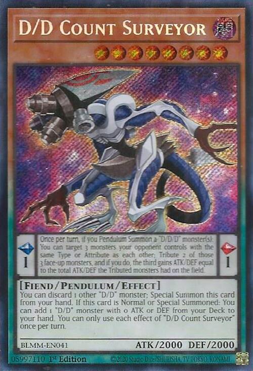 D/D Count Surveyor [BLMM-EN041] Secret Rare