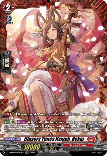 Mystical Tunes Nymph, Rekai (DZ-BT08/FR05EN) [Knights 0f Rebirth]