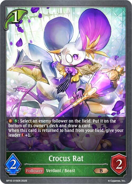 Crocus Rat (BP10-015EN) [Gods of the Arcana]