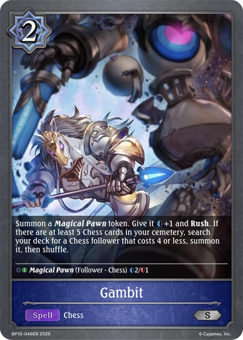 Gambit (BP10-046EN) [Gods of the Arcana]