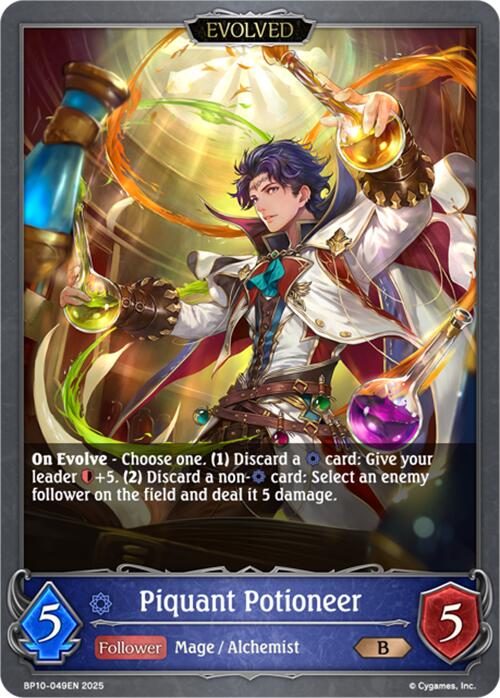 Piquant Potioneer (Evolved) (BP10-049EN) [Gods of the Arcana]