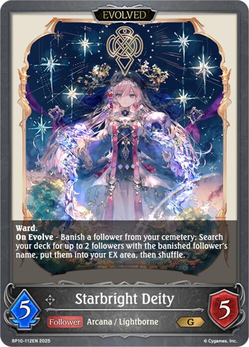 Starbright Deity (Evolved) (BP10-112EN) [Gods of the Arcana]