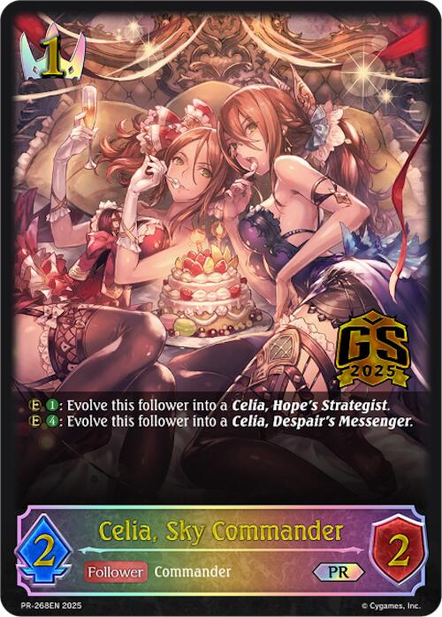 Celia, Sky Commander (PR-268EN) [Promotional Cards]