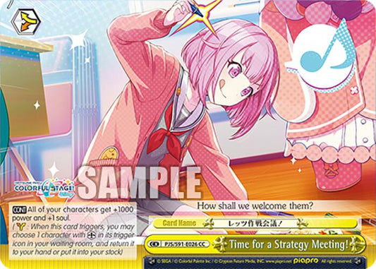Time for a Strategy Meeting! (PJS/S91-E026 CC) [HATSUNE MIKU: COLORFUL STAGE!]