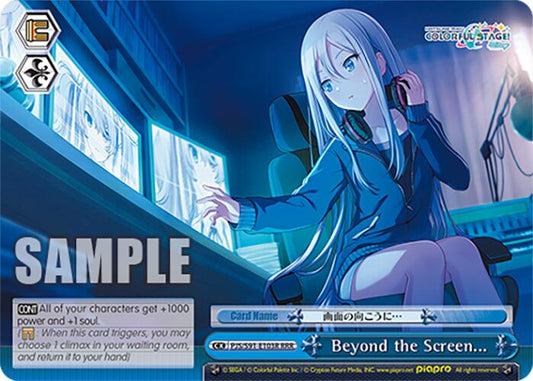 Beyond the Screen... (PJS/S91-E103R RRR) [HATSUNE MIKU: COLORFUL STAGE!]