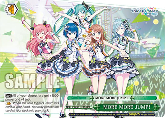 MORE MORE JUMP! (PJS/S91-E110 PR) [HATSUNE MIKU: COLORFUL STAGE!]