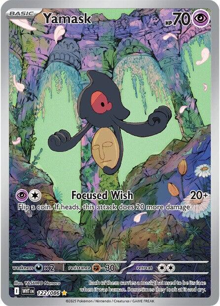 Yamask (122/086) [Scarlet & Violet: White Flare]