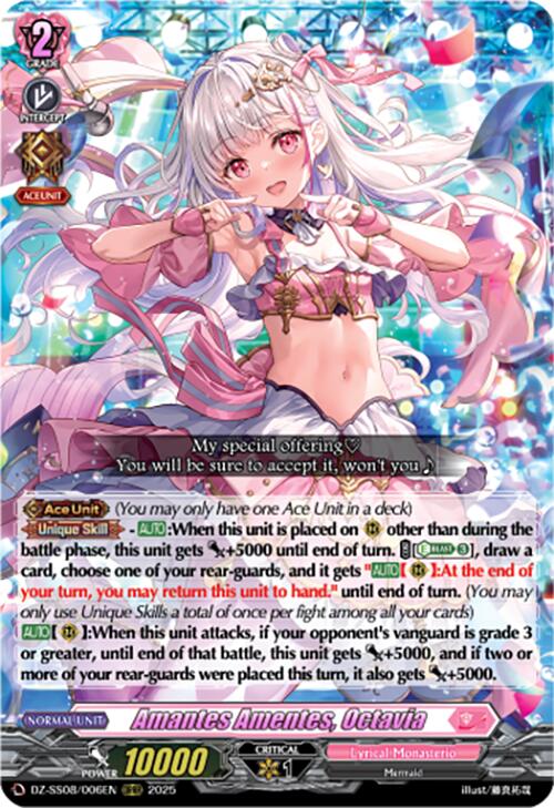 Amantes Amentes, Octavia (DZ-SS08/006EN) [Festival Booster 2025]