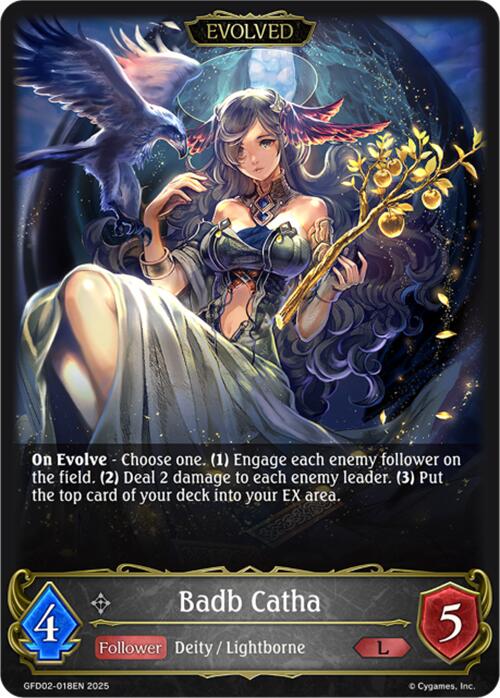 Badb Catha (Evolved) (GFD02-018EN) [Treacherous Ambitions]