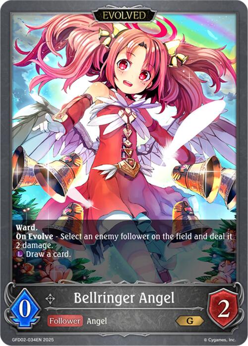 Bellringer Angel (Evolved) (GFD02-034EN) [Treacherous Ambitions]