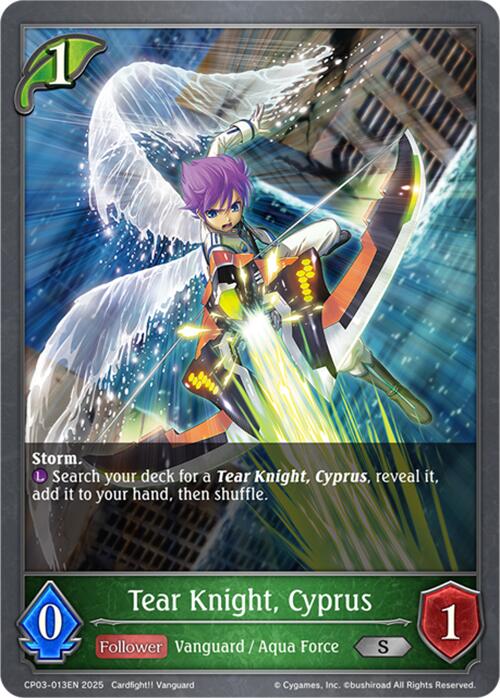 Tear Knight, Cyprus (CP03-013EN) [Cardfight!! Vanguard]