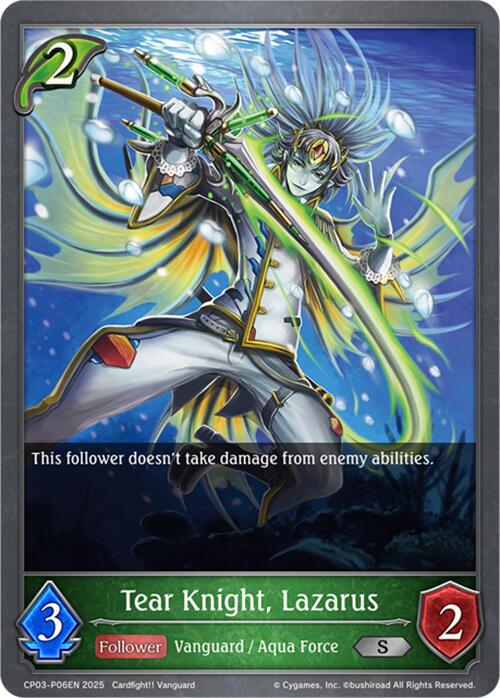 Tear Knight, Lazarus - P06EN (Foil) (CP03-P06EN) [Cardfight!! Vanguard]