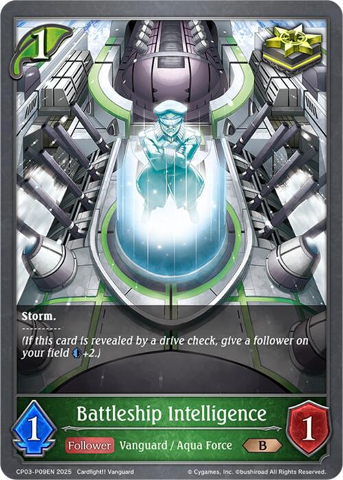 Battleship Intelligence - P09EN (Foil) (CP03-P09EN) [Cardfight!! Vanguard]